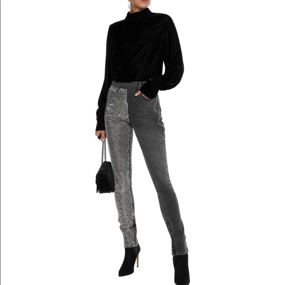 ✨ALEXANDER WANG ✨Studded Mid-rise Skinny Jeans - Picture 1 of 6